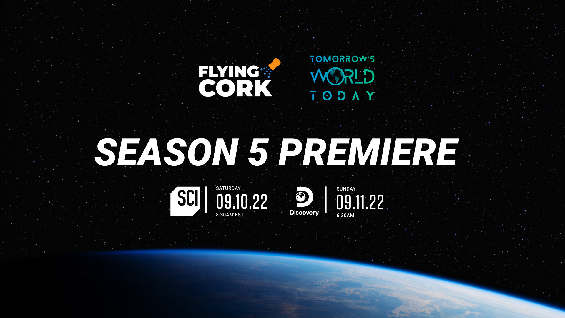 Season 5 Of Tomorrows World Today Premieres Flying Cork